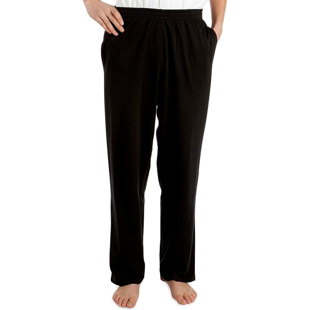 Pembrook Elastic Waist Pants for Men - Mens Jersey‎ Pajama Pants, 2XL